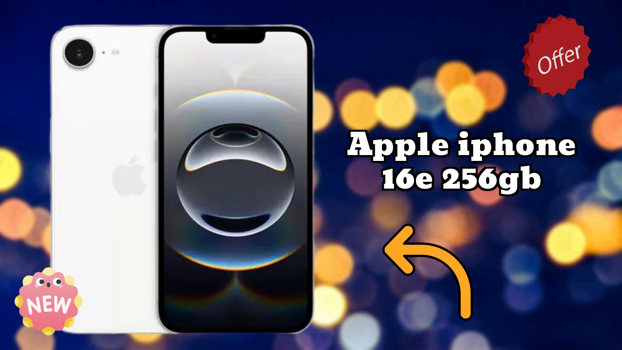 Apple IPhone 16E 256GB Display Analysis: Super Retina XDR Quality