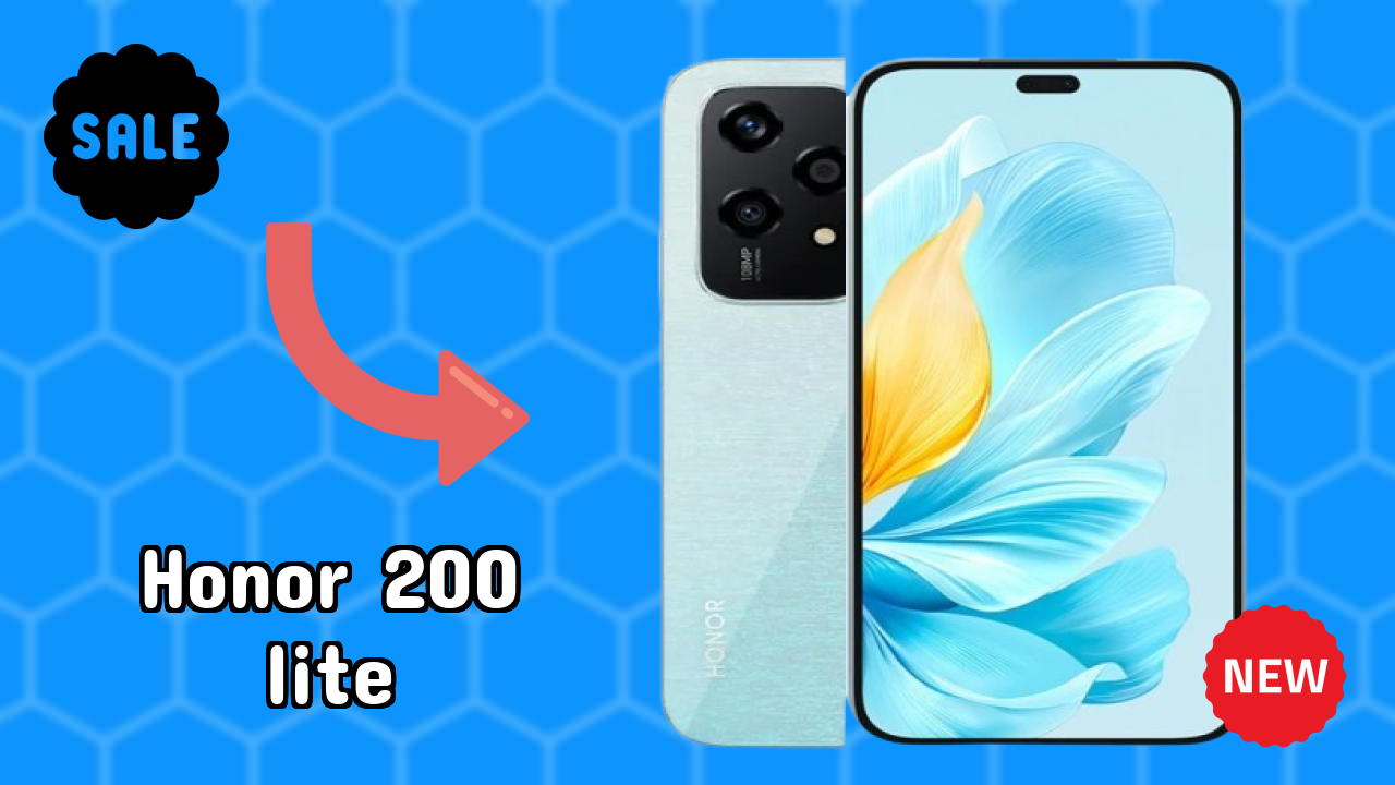 Honor 200 Lite Display Review: 6.7 Inches (17.02 Cm) Screen Size