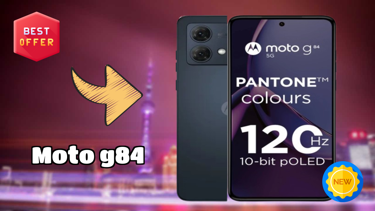 Get Moto G84 at Just ₹18,999 - Limited Time Offer!