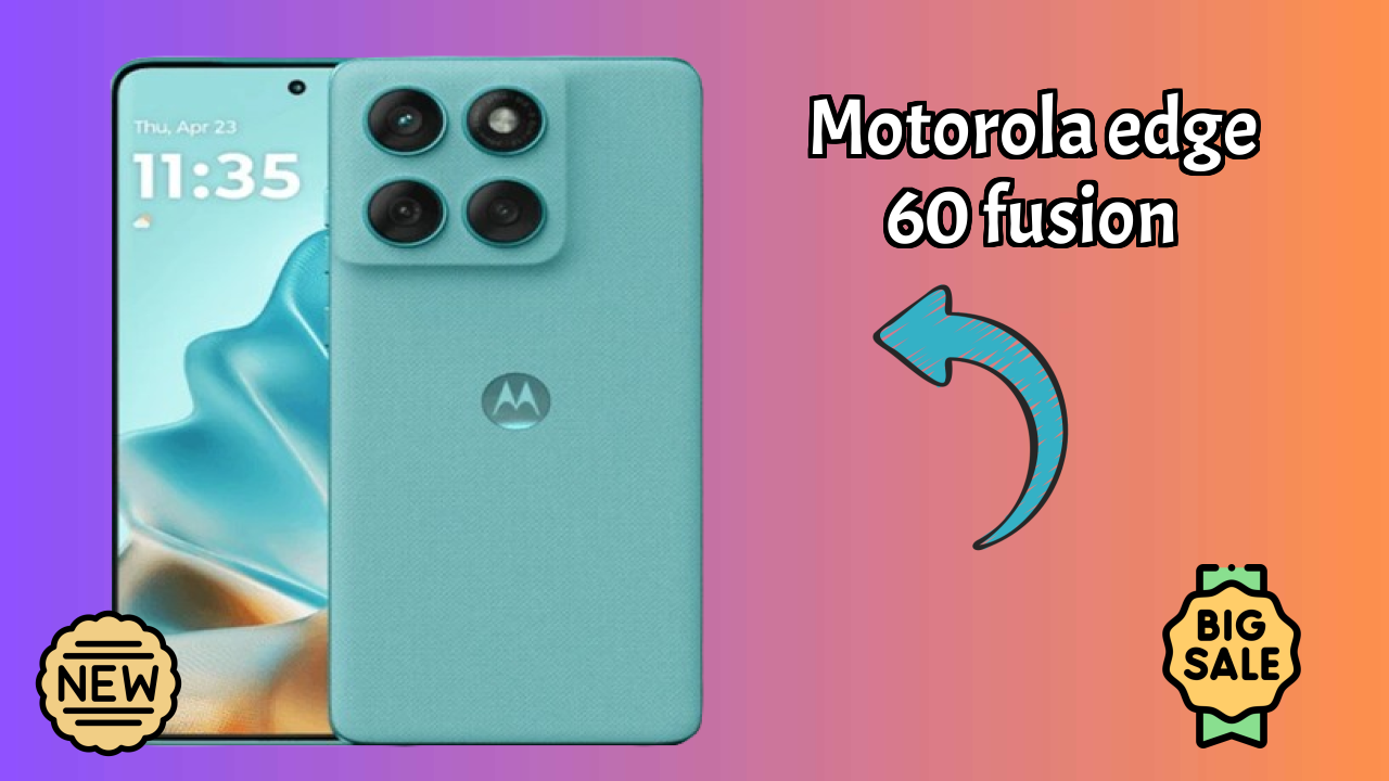 Motorola Edge 60 Fusion Camera Quality: 50 MP + 13 MP Rear Camera Photo Review