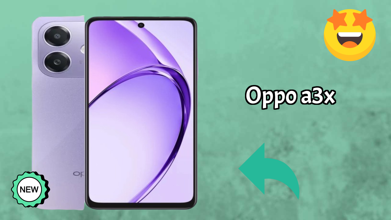 OPPO A3X at ₹9,649 - Complete Specifications