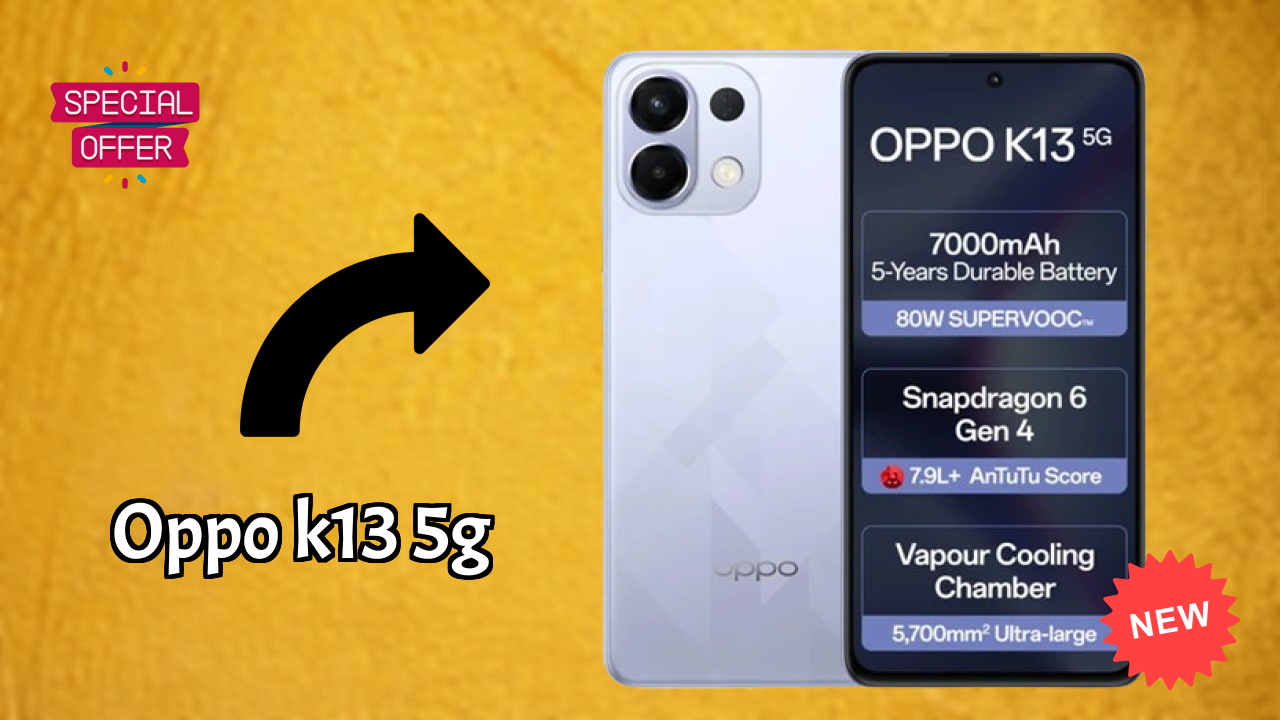 OPPO K13 5G Display Technology: AMOLED Review