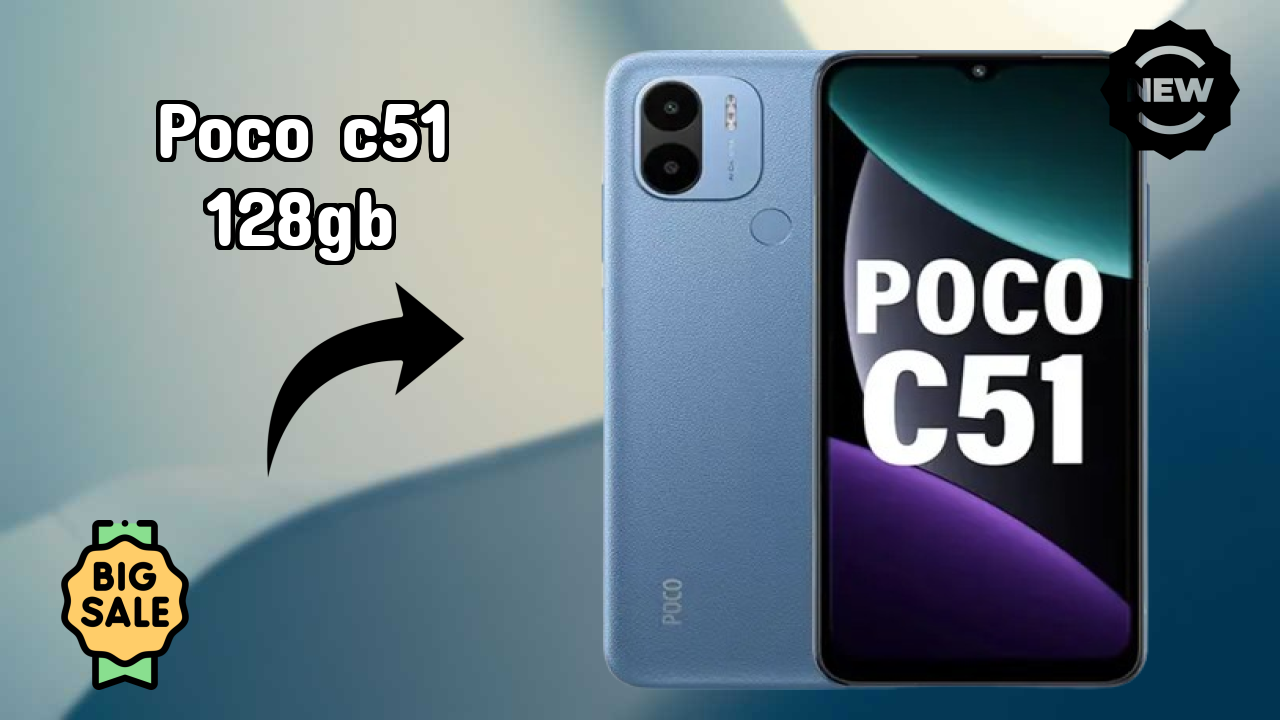 POCO C51 128GB Display Technology: IPS LCD Review