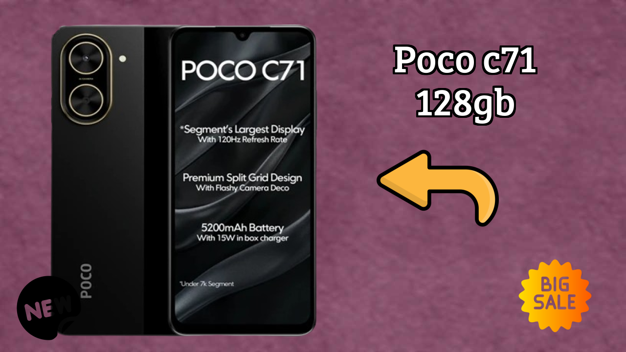 POCO C71 128GB Battery Test: 5200 MAh Lasts All Day?