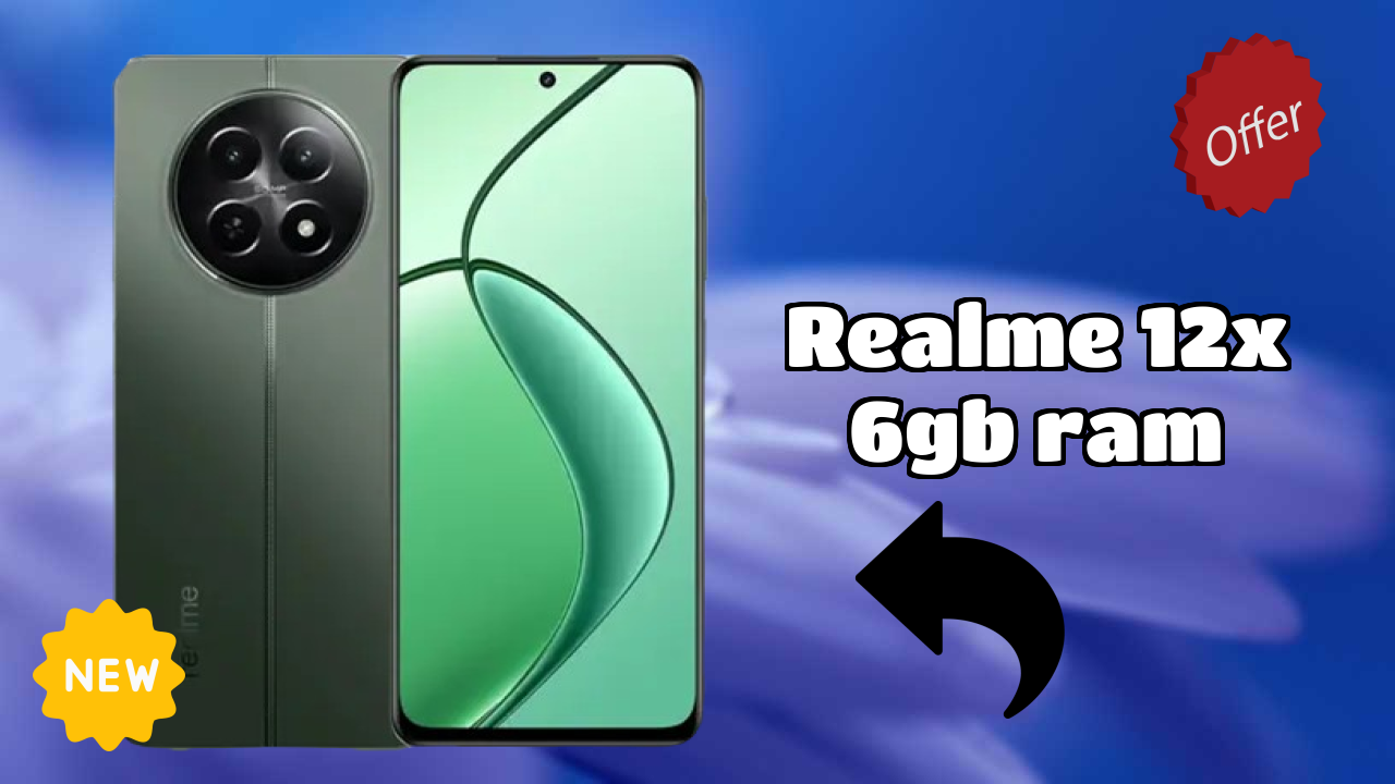 Realme 12x 6GB RAM Display Quality: IPS LCD Explained