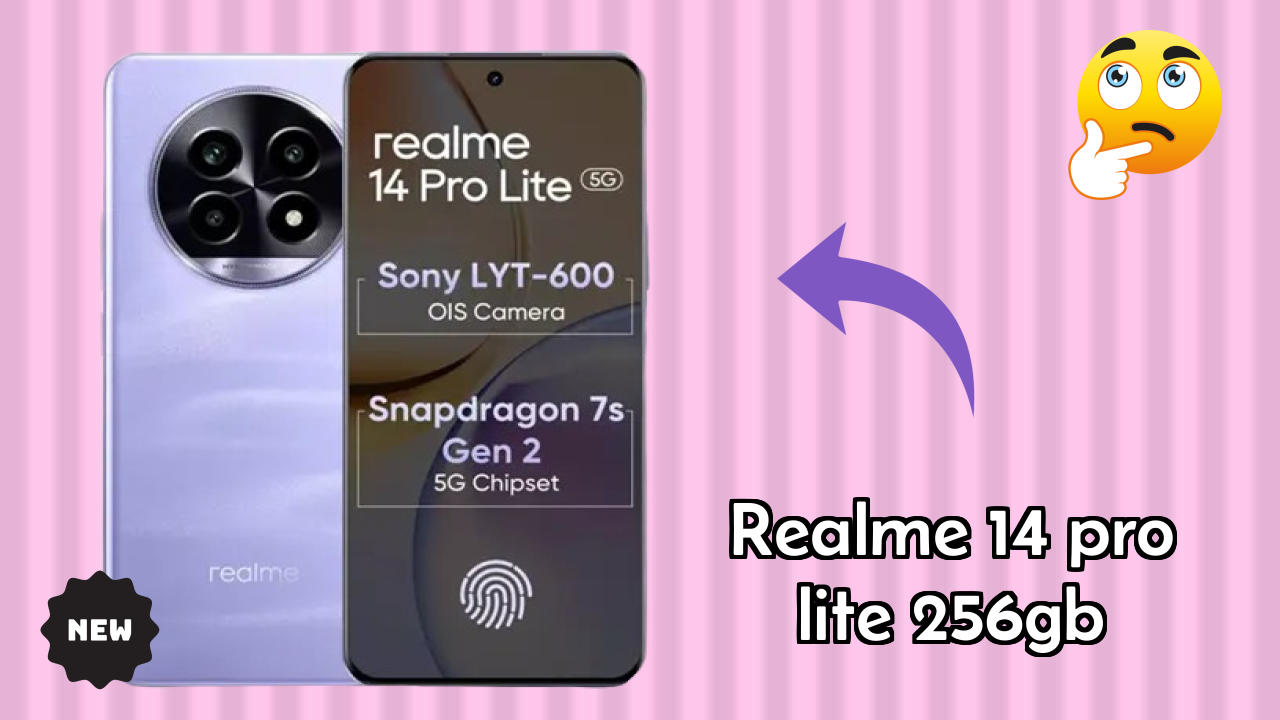Realme 14 Pro Lite 256GB Battery Life: 5200 MAh How Long Lasts