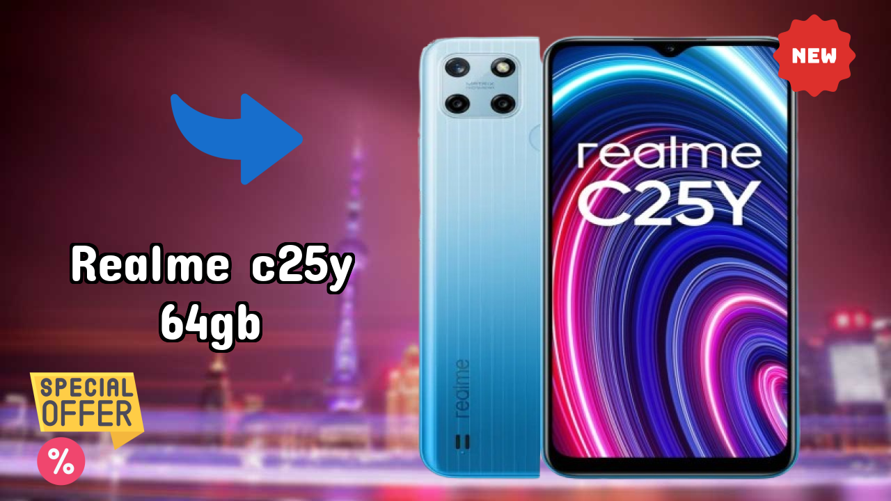 Realme C25Y 64GB at ₹8,999 - Best Features Listed