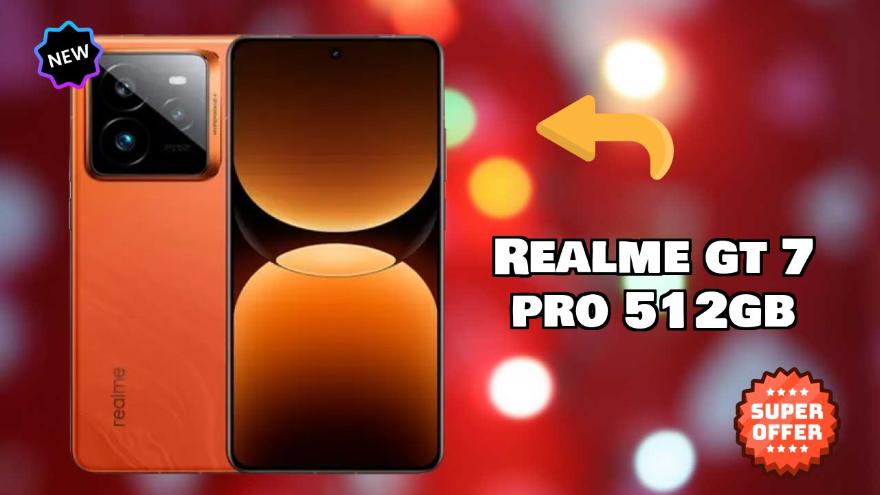 NewRealme GT 7 Pro 512GB 2026: Latest Mobile Phone with High Quolity Disa