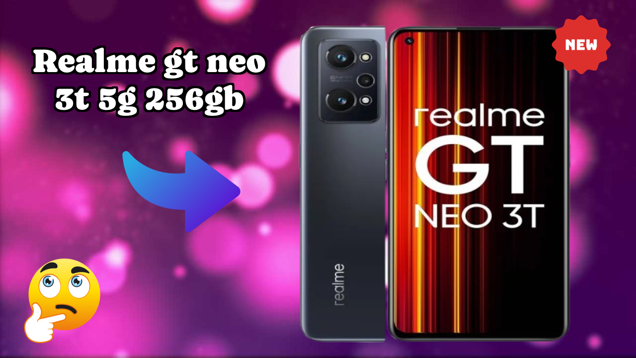 Realme GT Neo 3T 5G 256GB Display Analysis: 6.62 Inches (16.81 Cm) Screen