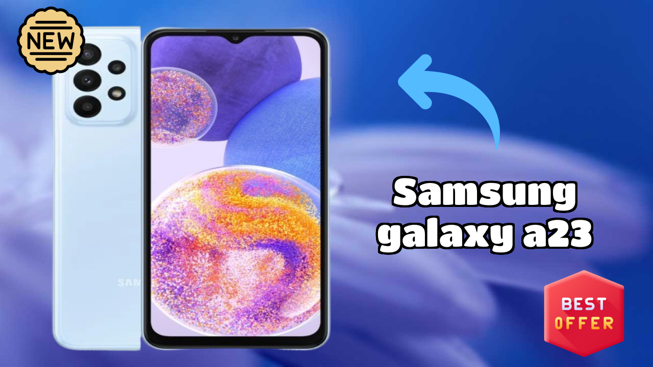 Samsung Galaxy A23 Display Analysis: 6.6 Inches (16.76 Cm) Screen