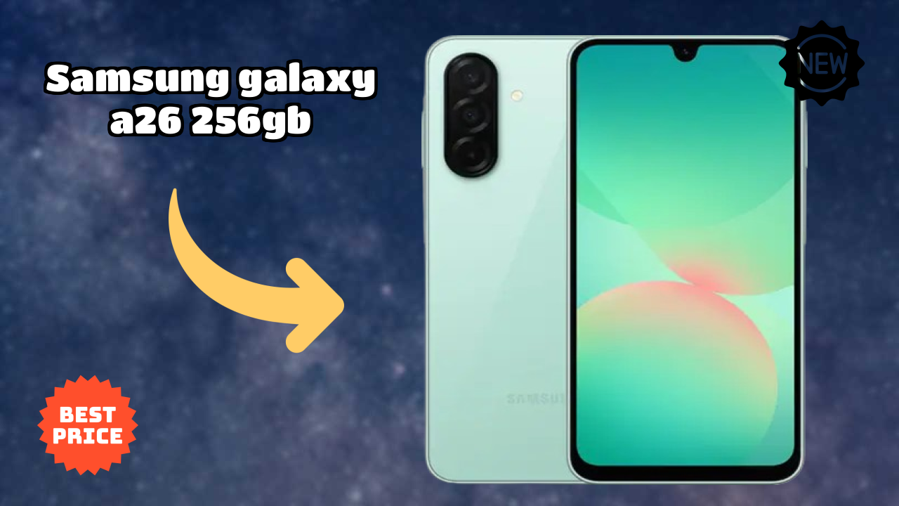 Samsung Galaxy A26 256GB Display Analysis: 6.7 Inches (17.02 Cm) Quality