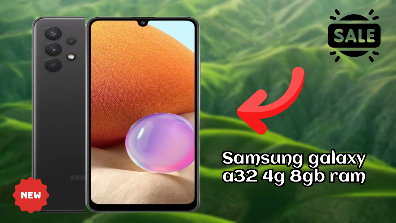 Samsung Galaxy A32 4G 8GB RAM Performance: 8 GB RAM Multitasking