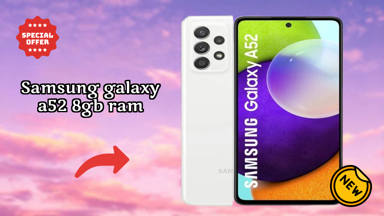 Samsung Galaxy A52 8GB RAM Display Review: 6.5 Inches (16.51 Cm) Screen Size