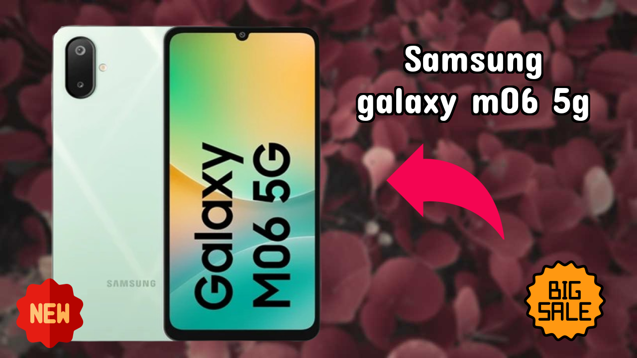 Samsung Galaxy M06 5G Display Review: 6.7 Inches (17.02 Cm) Screen Size