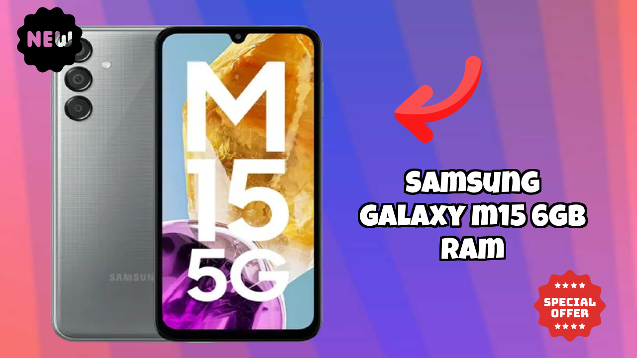 Samsung Galaxy M15 6GB RAM Camera Review: 50 MP + 5 MP + 2 MP Rear Camera Photo Quality