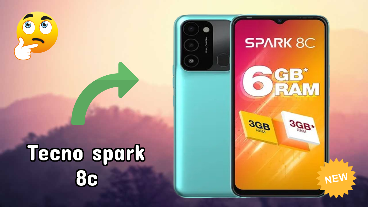 Tecno Spark 8C at ₹7,090 - Complete Specifications