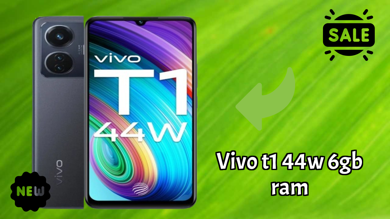 Vivo T1 44W 6GB RAM Price: ₹15,999 - Worth the Investment?