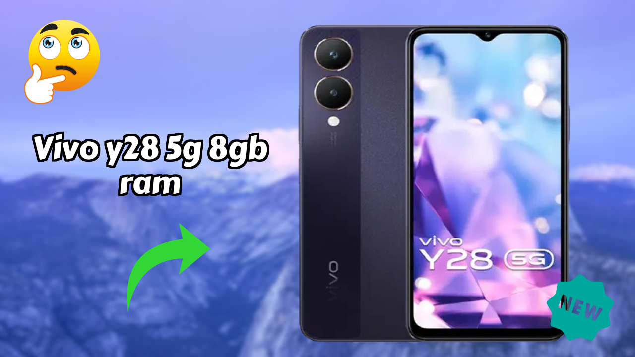 Vivo Y28 5G 8GB RAM Performance: 8 GB RAM Handles Heavy Tasks