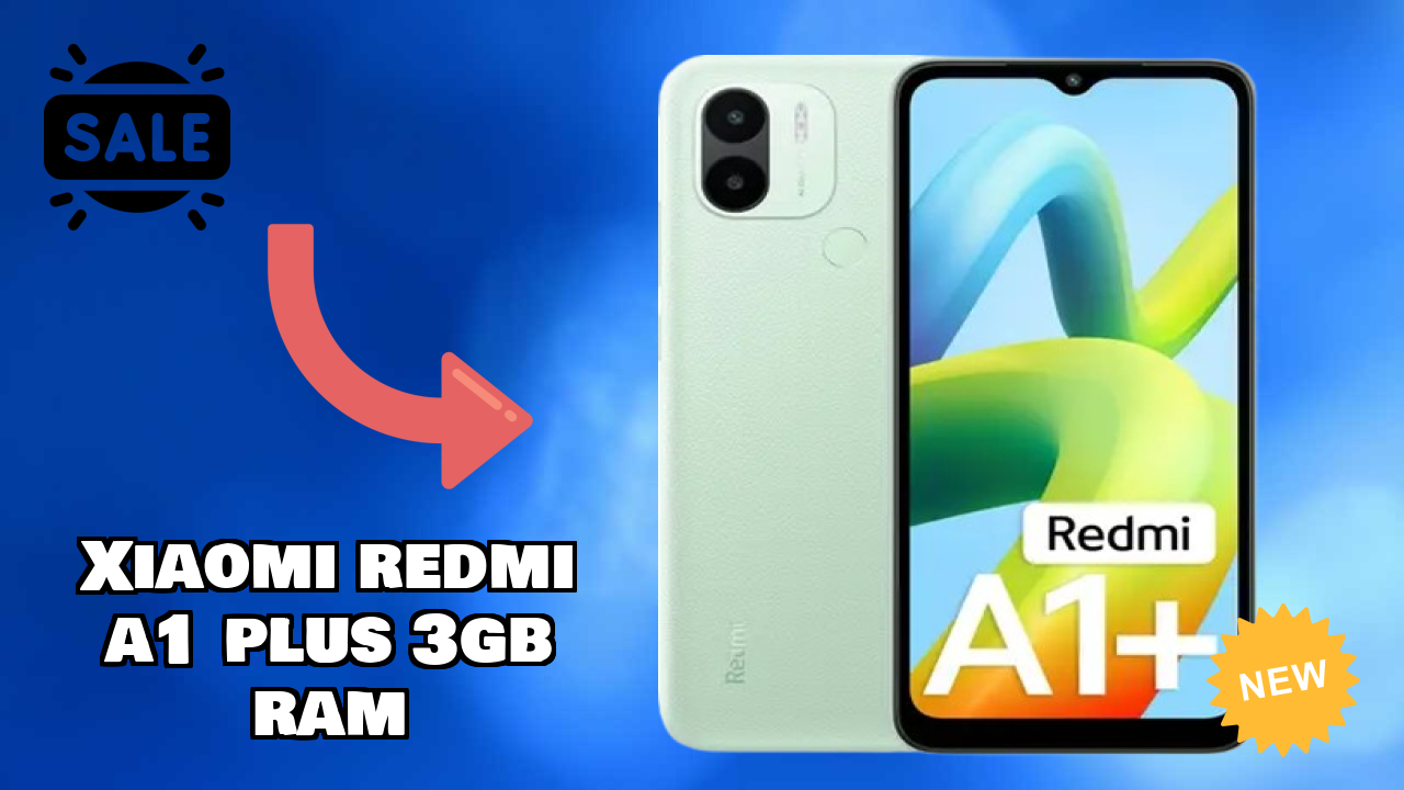 Xiaomi Redmi A1 Plus 3GB RAM Test: 3 GB RAM Handles Gaming Well